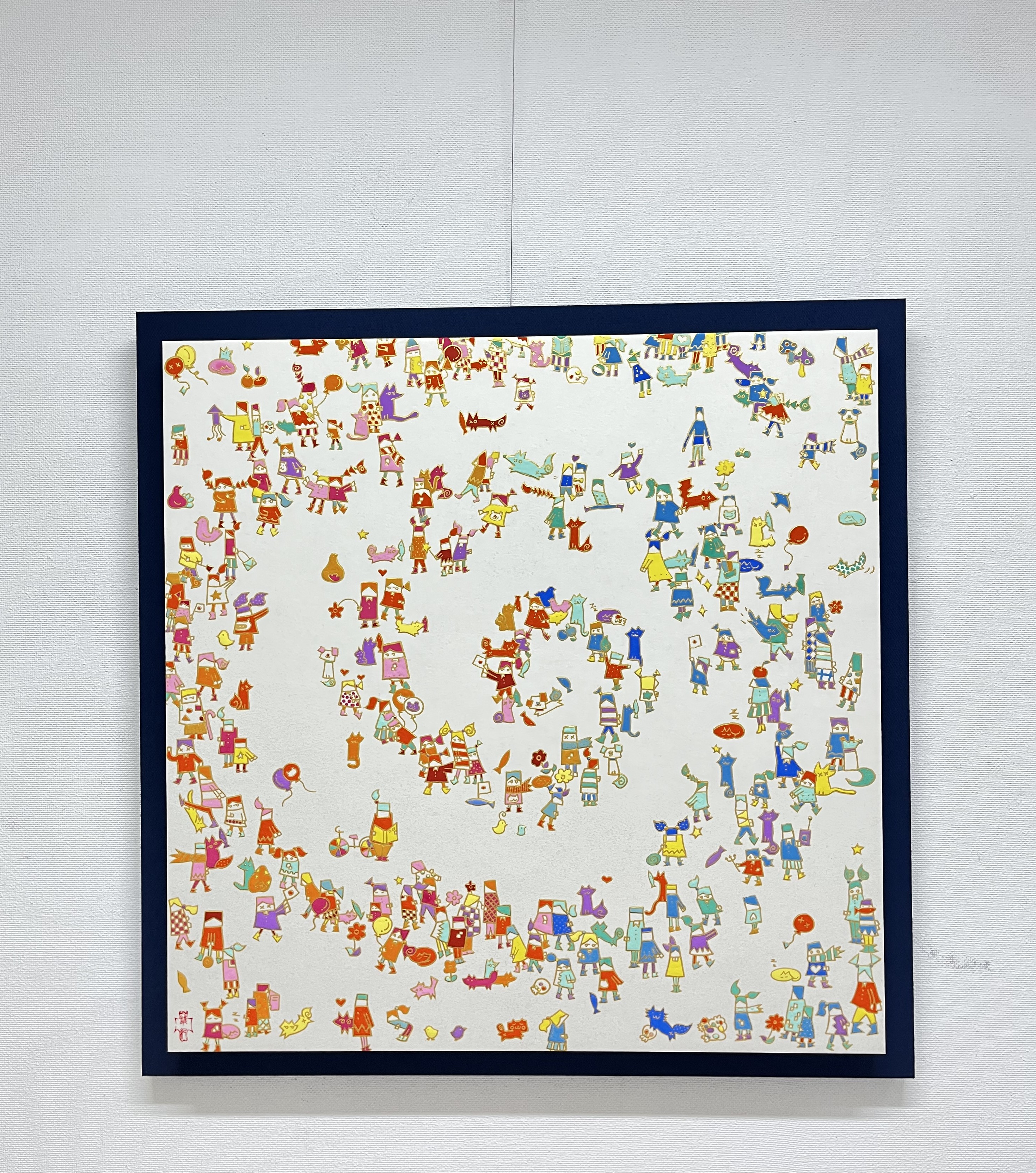 螺旋群像図 20号S by 古家野 雄紀 | Art Scenes アートシーンズ