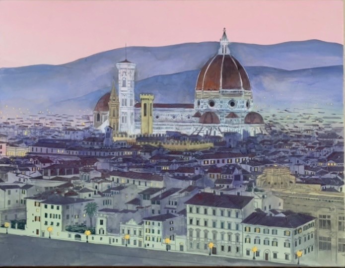 黄昏のフィレンツェ by 岡田眞治 ～Shinji Okada～ | Art Scenes