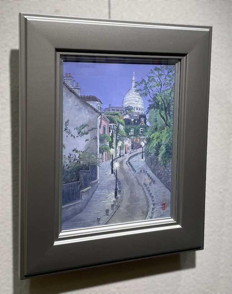 ヨランダ・サロモン・ドュヴァル 「モンマルトルの芸術祭」版画 3/800 モンマルトルの坂道 by 岡田眞治 | Art Scenes | Find and collect