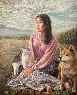 田中茂、【塊】、希少な限定額装用画集画、新品高級額 額装付
