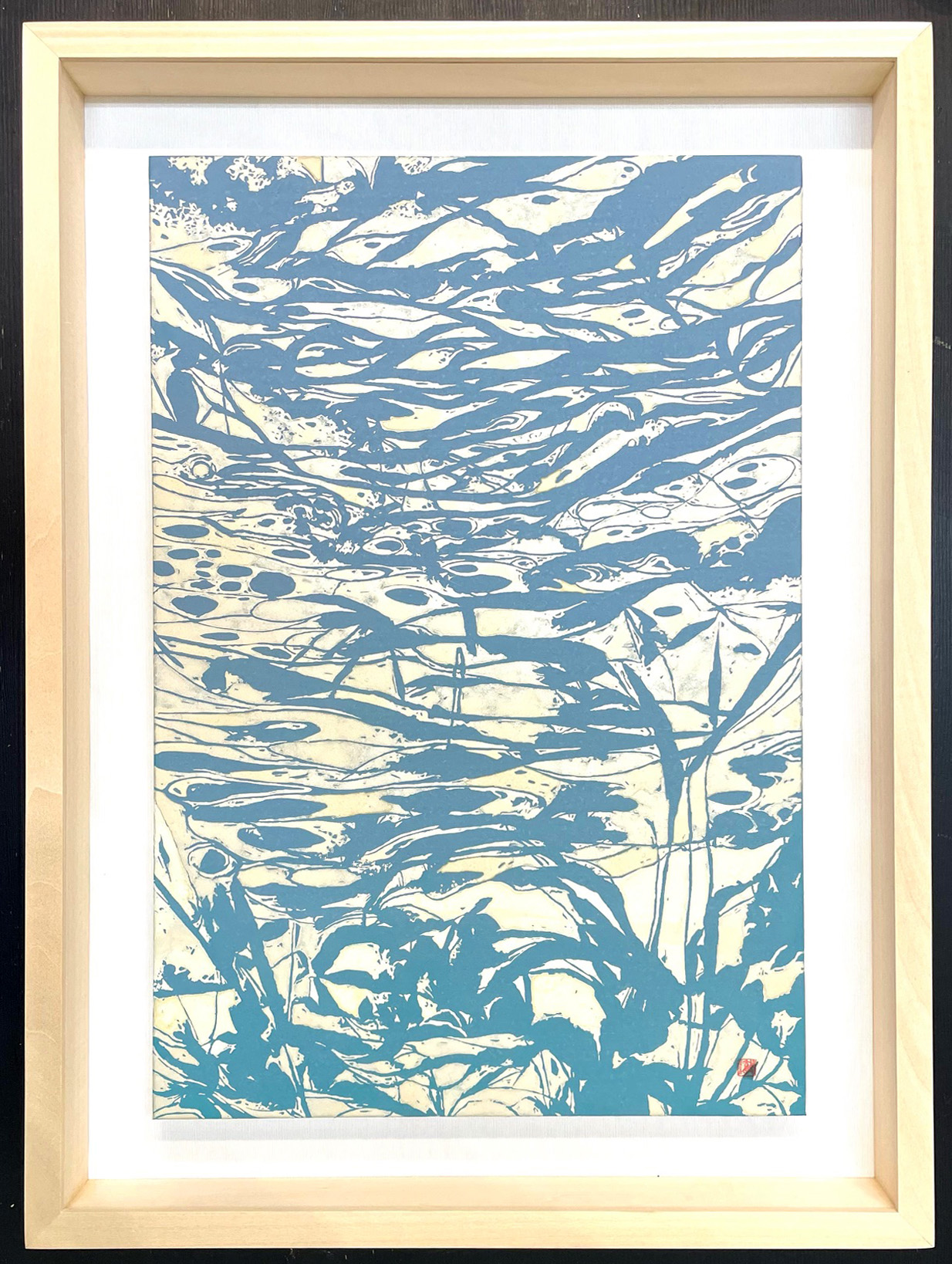 波の絵 線画 2019年作 波の線 by 野上徹 | Art Scenes | Find and collect your