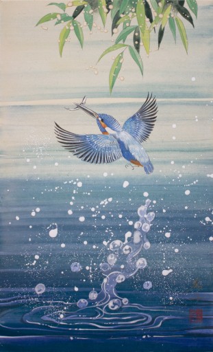 翡翠 by 森下麻子 | Art Scenes アートシーンズ | お気に入りのアート