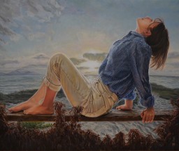 田中茂、【塊】、希少な限定額装用画集画、新品高級額 額装付