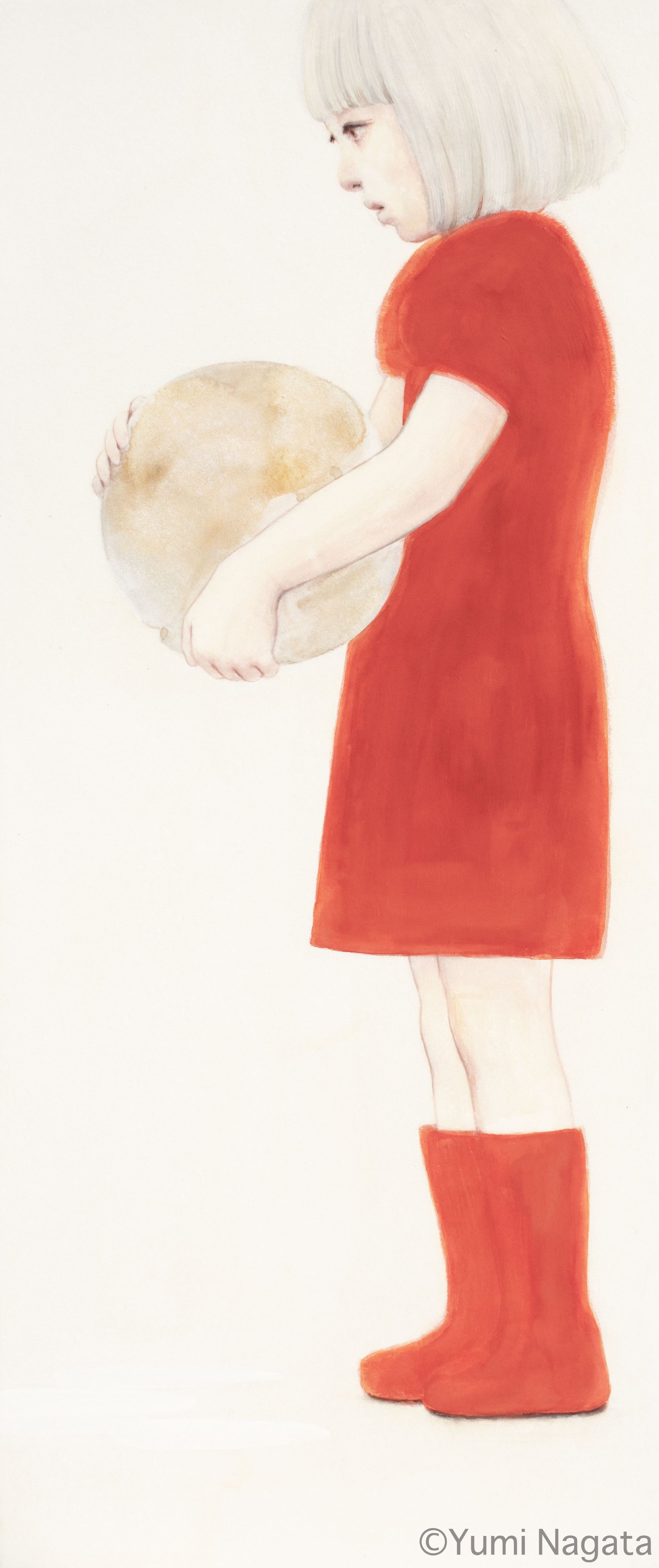 赤い服 by 永田優美 | Art Scenes アートシーンズ | お気に入りの