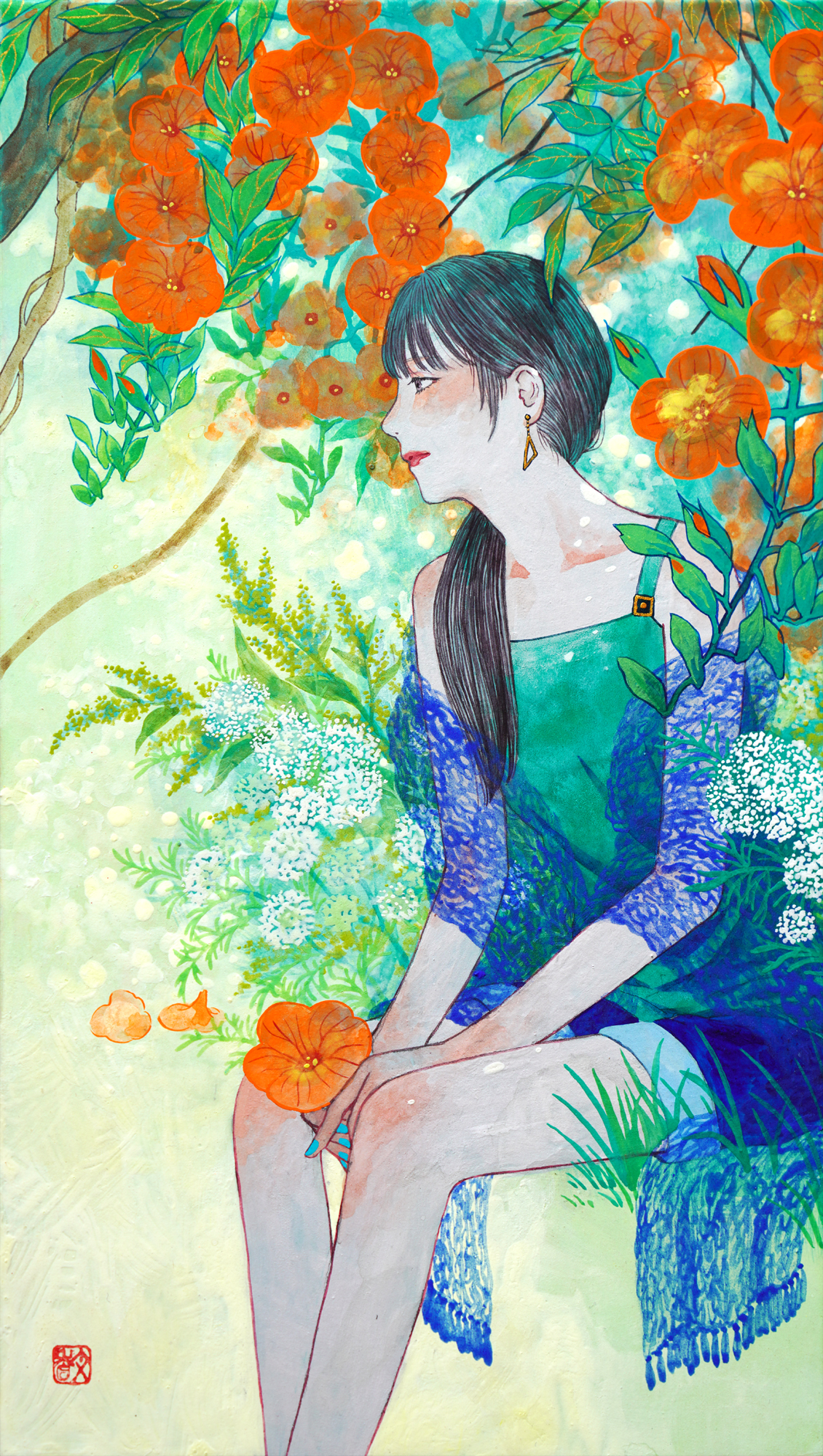 花と木漏れ日 by 飯田 文香 | Art Scenes アートシーンズ | お気に入り