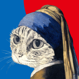 フェルメール猫2025 by 山田 貴裕 | Art Scenes アートシーンズ