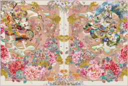 花兜 - 風神雷神（2401） by 桃山 三 | Art Scenes アート