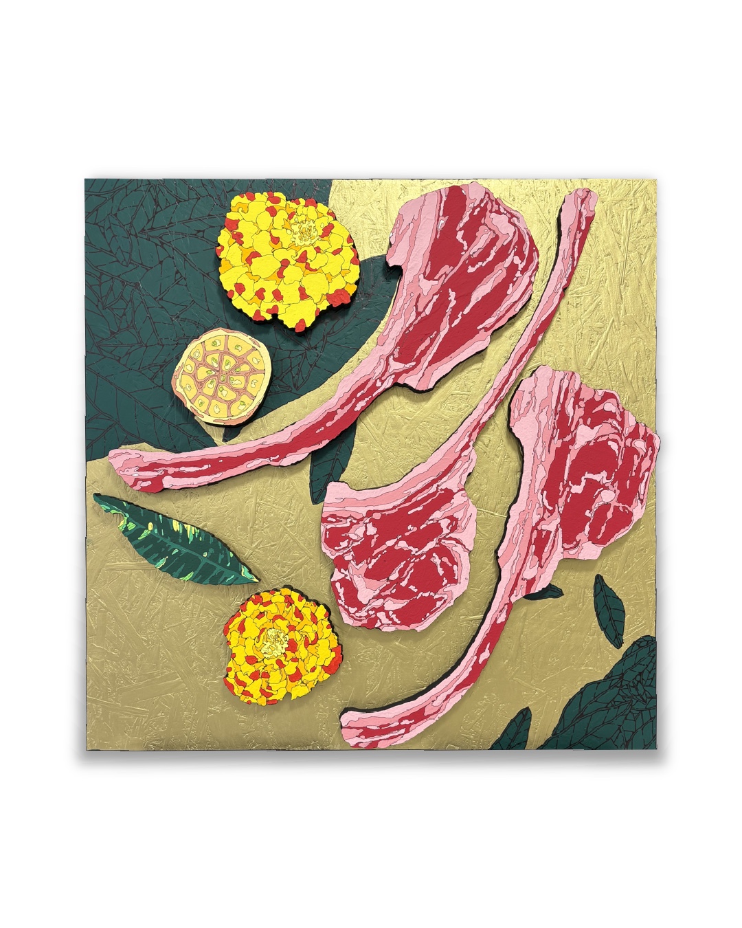 Ingredients / Lamb chop by icco Yoshimura | Art Scenes