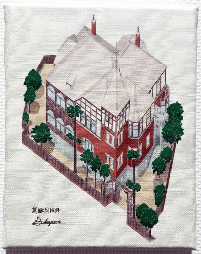 建築ロマネスク(紅花青鳥圖) 建築紅花青鳥図 | 増田彰久、塚本邦雄