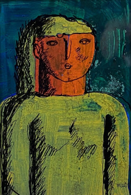 ミズテツオ 銅版画 顔シリーズ ミズテツオ ミズテツオ 銅版画 顔シリーズ | Art Scenes アート