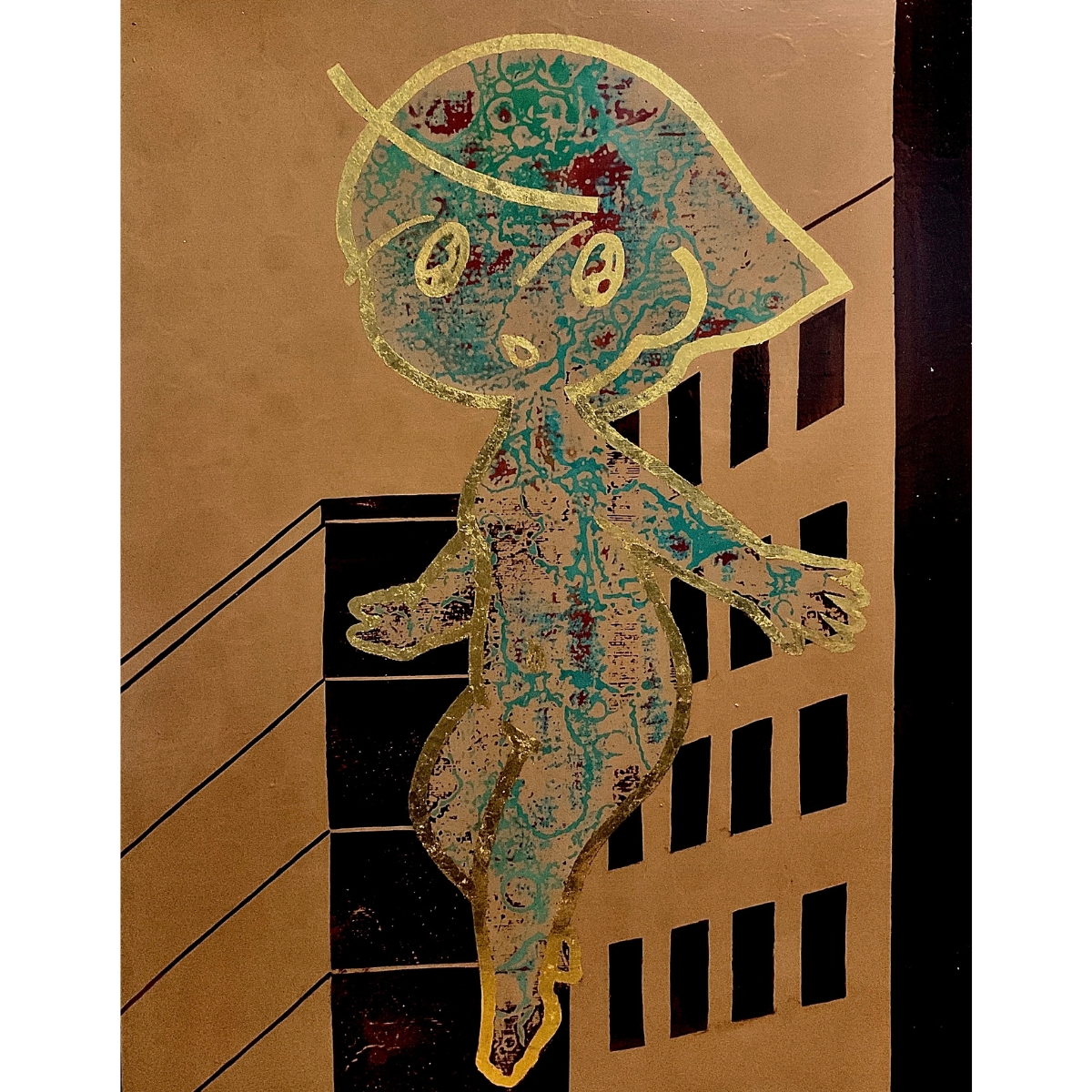 四角い街 by 山西なつ美 | Art Scenes | Find and collect your