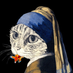 フェルメール猫2025 by 山田 貴裕 | Art Scenes アートシーンズ