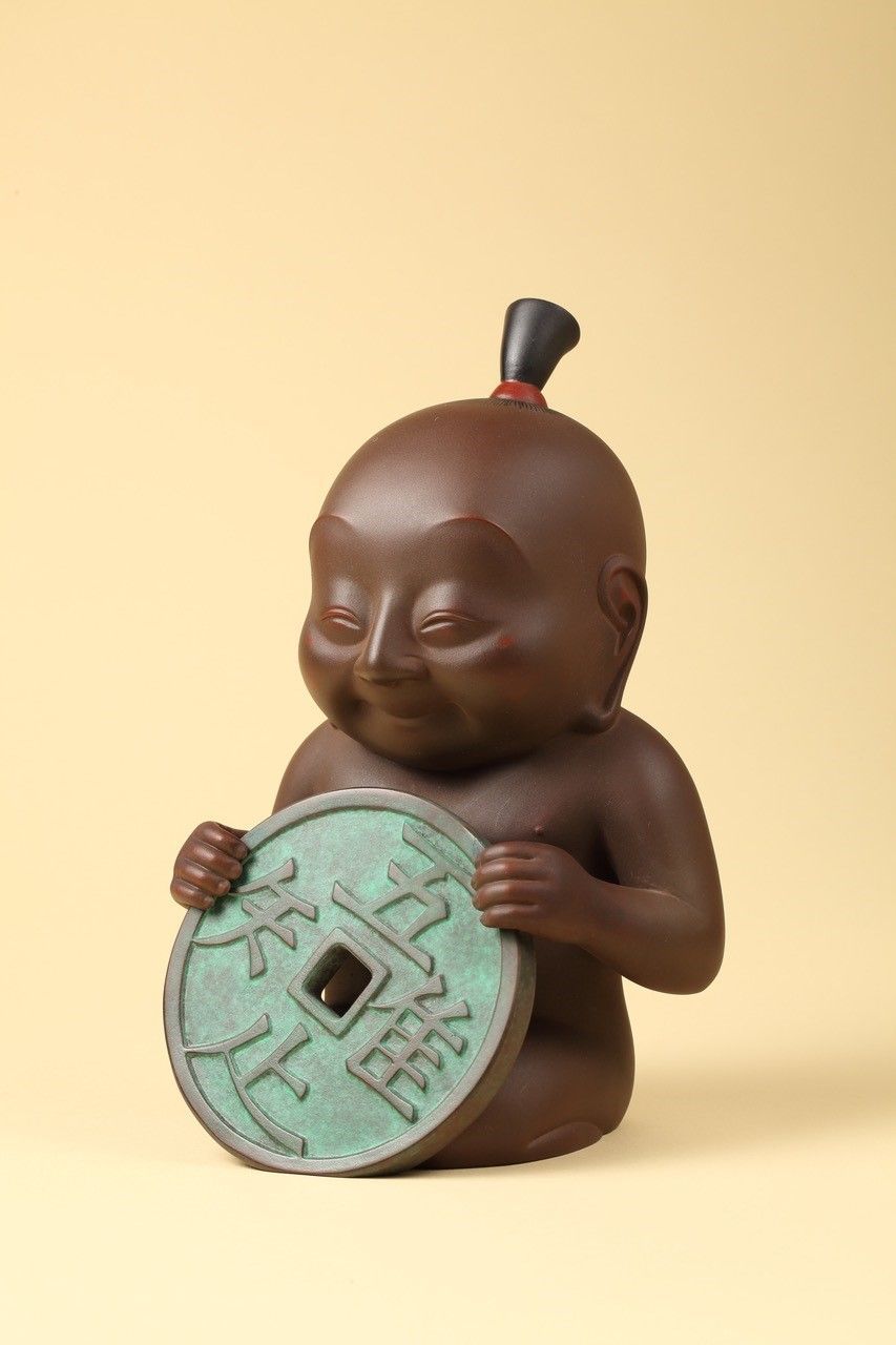 守銭童子　籔内佐斗司 守銭童子 by 籔内佐斗司 | Art Scenes アートシーンズ | お気に入りの