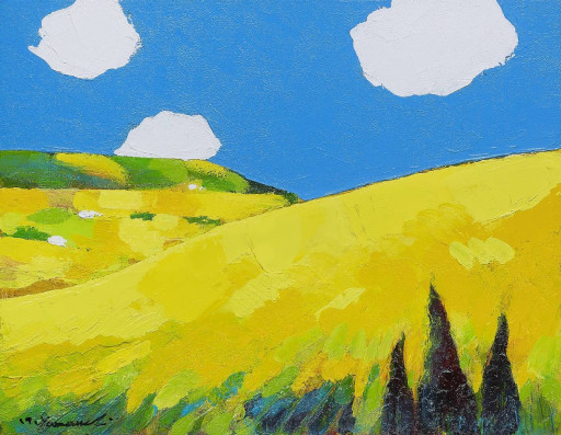 陽光の麦畑 by 山内大介 | Art Scenes | Find and collect your