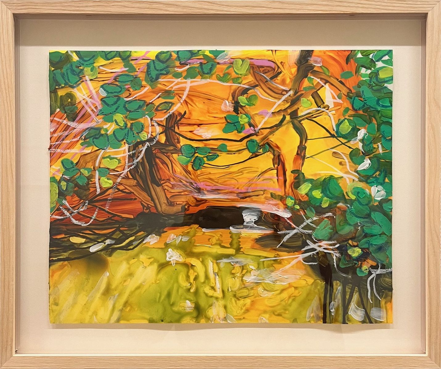 金沢　進　原画　油彩画 ナザレ Untitled 物事の側面 #05 by ナカバヤシアリサ/Arisa Nakabayashi