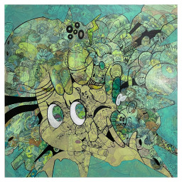 Brain Palette 250509 (Pearl White x Blue) by 奥田 雄太 | Art