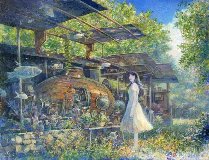 待井健一 絵画展 〜ゆかしものたち〜 | Art Scenes アートシーンズ | お気に入りのアートが探せる、見つかる