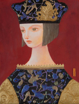 宝永たかこ、【散らばった暗示のかけら】、希少な画集画、新品高級額・額装付 宝永たかこ、星屑蛍、希少な画集より、新品高級額・額装付、状態