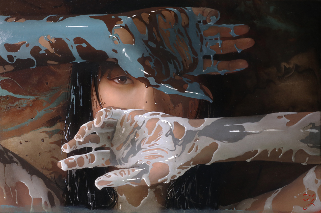 米村太一　油絵　油彩　静物画 米村太一 -染まりゆくものたち- | Art Scenes アートシーンズ